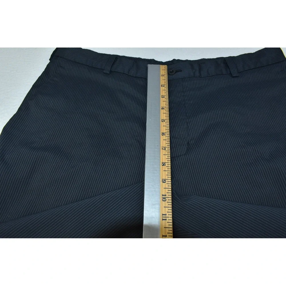 Nike Golf Tour Performance Men Pants 36x32 (27) Dri-Fit Black Striped Read.....